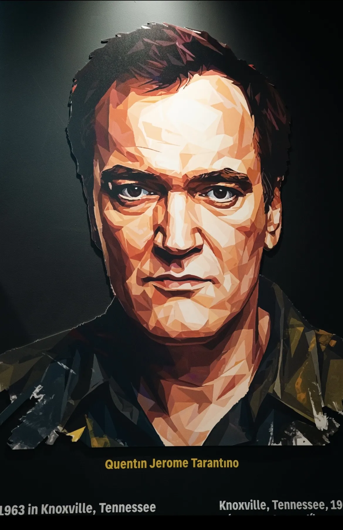 Quentin Tarantino portréja az Erzsébet körúti étteremben